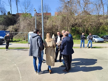 Obilazak radova na ŠRC Lijeva bara: Novi multifunkcionalni teren i obnovljene tribine do kraja travnja