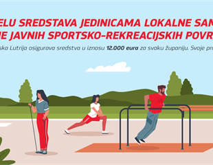 Hrvatska lutrija dijeli 252 tisuće eura za igrališta i rekreacijske zone