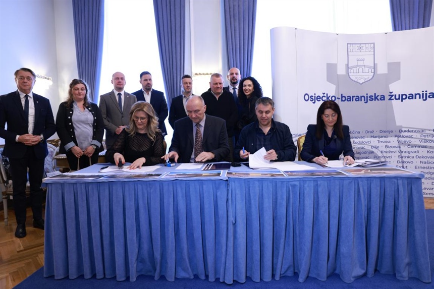 Veliki investicijski ciklus u školstvu: Potpisani novi ugovori za tri škole u Osječko-baranjskoj županiji