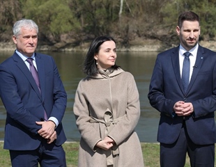 Počeli radovi izgradnje obaloutvrde i šetnice uz Dravu u Osijeku