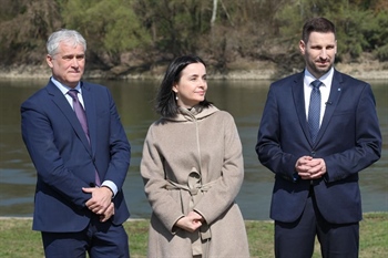 Počeli radovi izgradnje obaloutvrde i šetnice uz Dravu u Osijeku