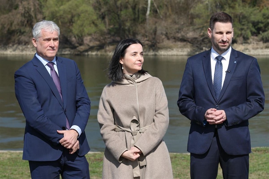 Počeli radovi izgradnje obaloutvrde i šetnice uz Dravu u Osijeku