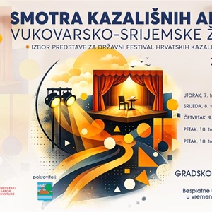 U utorak 7. travnja započinje 23. Smotra kazališnih amatera...