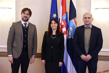 Potpredsjednici Vlade RH Anušić i Ćorić u radnom posjetu Osječko-baranjskoj županiji