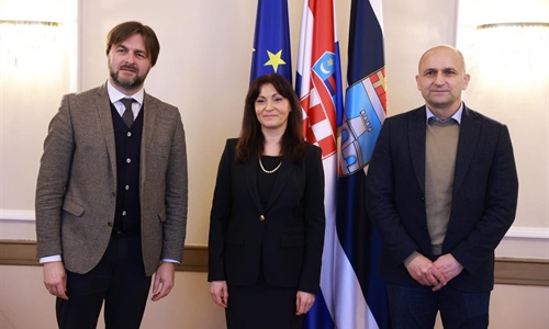 Potpredsjednici Vlade RH Anušić i Ćorić u radnom posjetu...