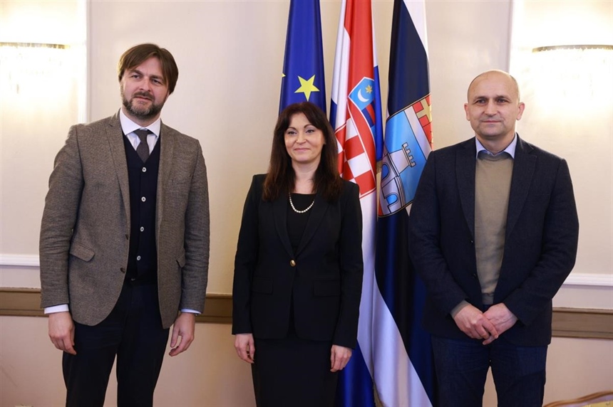 Potpredsjednici Vlade RH Anušić i Ćorić u radnom posjetu Osječko-baranjskoj županiji