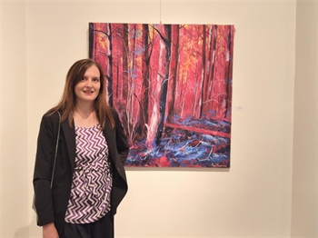 U Gradskom muzeju Vukovar otvorena izložba „Fraktali“ Marine Fernežir