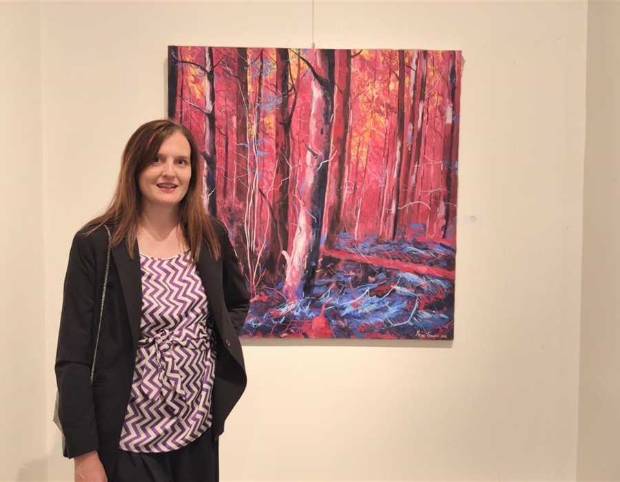 U Gradskom muzeju Vukovar otvorena izložba „Fraktali“ Marine Fernežir