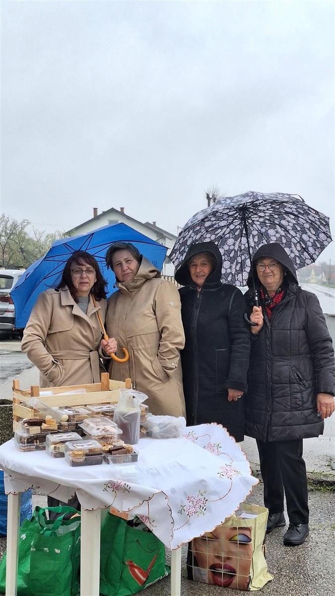 Udruga Hrvatska žena iz Starih Jankovaca prodajom kolača pomogla akciju „Moja Korizma 2026“