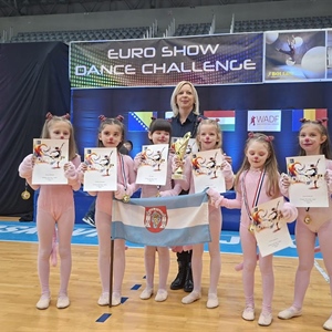 Plesni klub Mambo osvojio 1. mjesto u kategoriji mini kids grupa