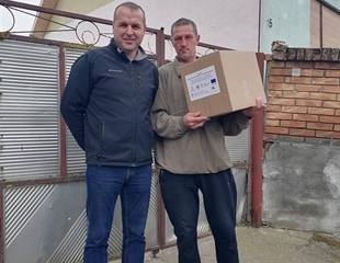 Podjela humanitarnih paketa u Lovasu i Opatovcu