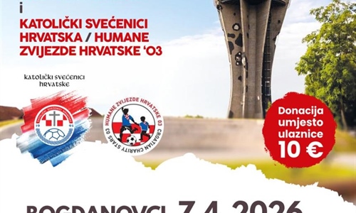 Dobrotvorna utakmica za UZOSIO “Golubica” Vukovar
