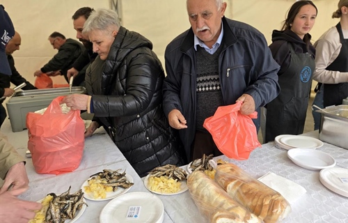 U Vinkovcima održana podjela posnih obroka