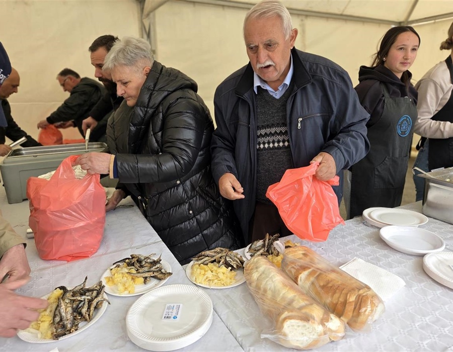 U Vinkovcima održana podjela posnih obroka