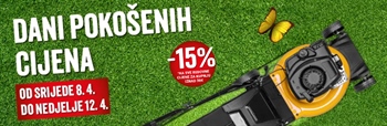 15% popusta na SVE* redovne cijene