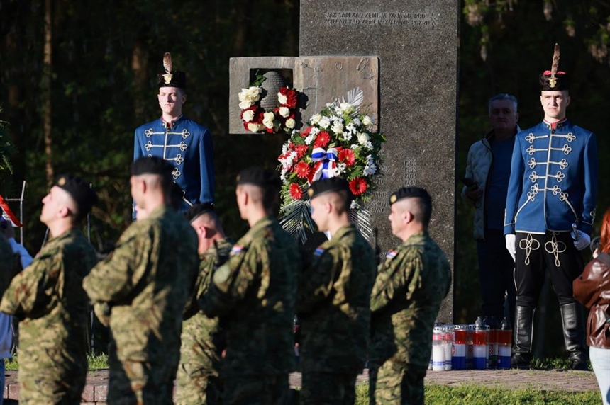 Polaganjem vijenaca obilježena 34. godišnjica akcije „Baranjski trokut“