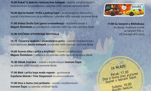 Otvoren Festival dječje knjige u Vukovarsko-srijemskoj županiji