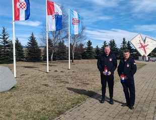 Vukovarski branitelji na obilježavanju godišnjice stradanja na Kupresu