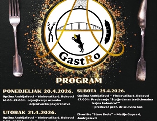 U ponedjeljak, 20. travnja, počinje manifestacija „GastRo A“