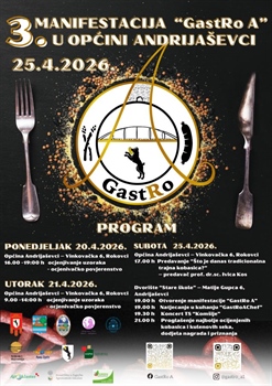 U ponedjeljak, 20. travnja, počinje manifestacija „GastRo A“