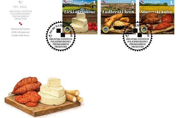 Slavonski kulen (ili slavonski kulin), sir lički škripavac i ludbreški...