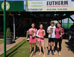 Leon Motušić i Sara Trpić pobjednici su turnira  ''Eutherm Cup''