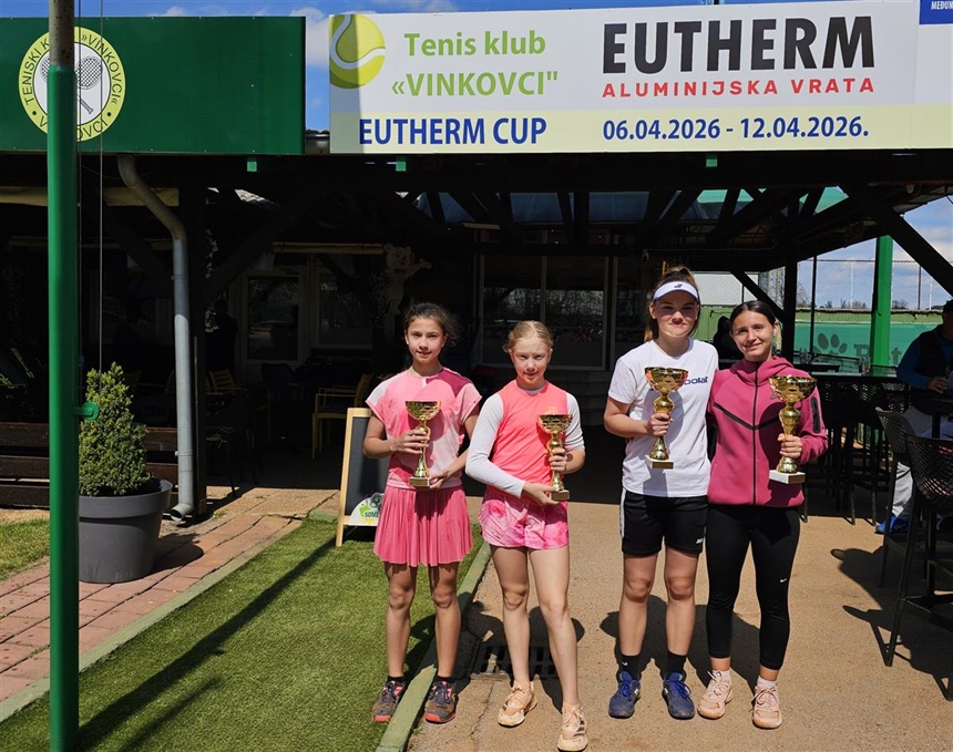 Leon Motušić i Sara Trpić pobjednici su turnira  ''Eutherm Cup''