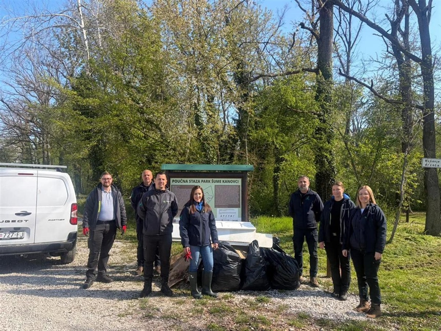 Provedena akcija čišćenja Park šume Kanovci