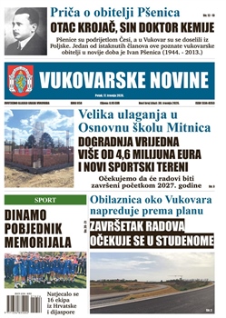 U novom broju Vukovarskih novina donosimo...