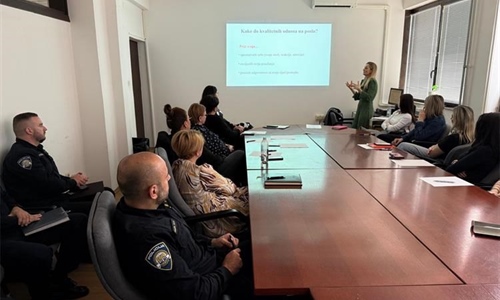 U Policijskoj upravi vukovarsko-srijemskoj održana edukacija o...