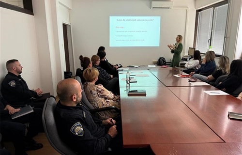 U Policijskoj upravi vukovarsko-srijemskoj održana edukacija o...