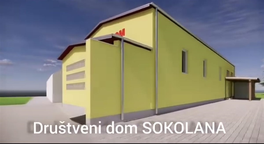 Općini Bogdanovci odobreno više od pola milijuna eura za obnovu doma Sokolana u Petrovcima