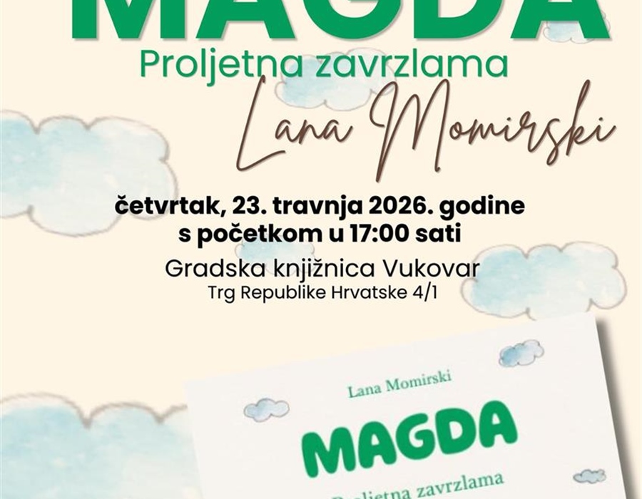 U okviru Noći knjige iz GKV pozivaju na predstavljanje slikovnice o...