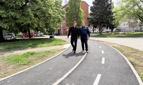 Vinkovčani dobili nove biciklističke i pješačke staze