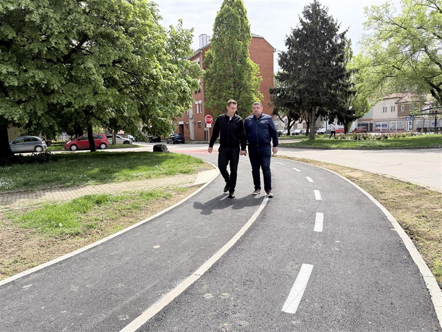 Vinkovčani dobili nove biciklističke i pješačke staze