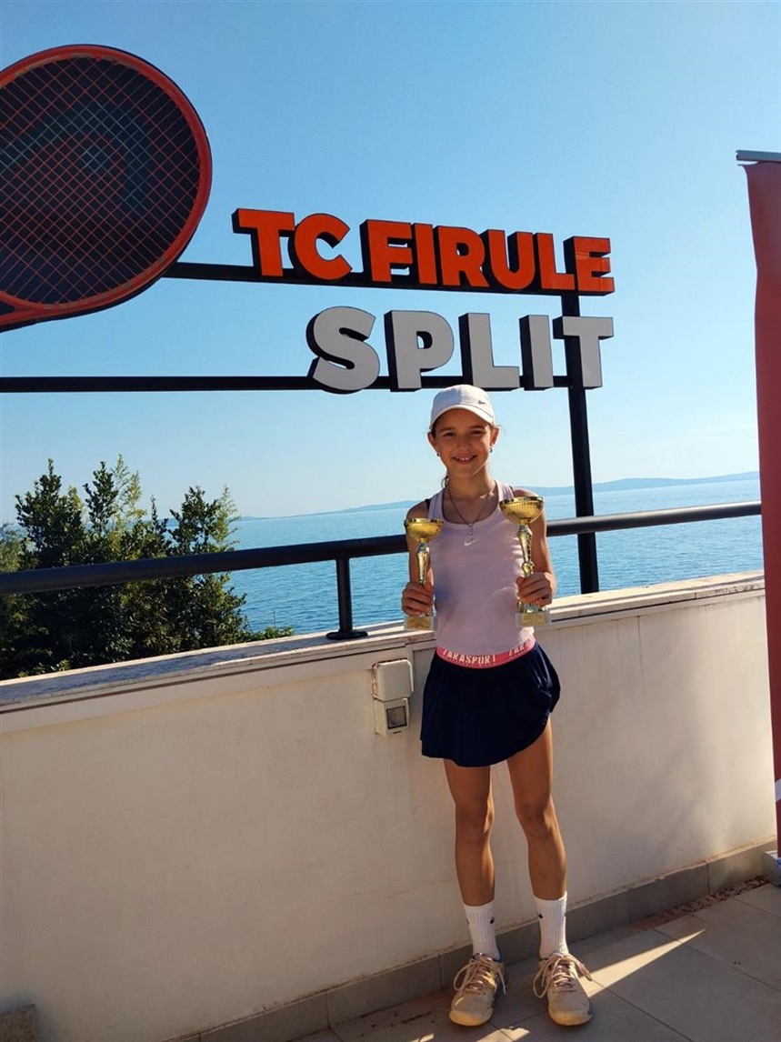 Petra Popović dvostruka pobjednica Otvorenog prvenstva u Splitu