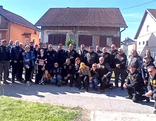 Članovi Moto kluba 4. gardijske brigade iz Splita uručili donaciji...