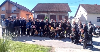 Članovi Moto kluba 4. gardijske brigade iz Splita uručili donaciji udruzi „Tko se boji sutra još?“