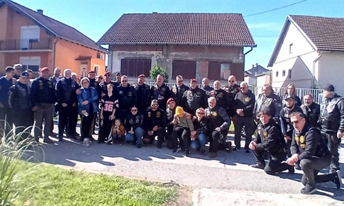Članovi Moto kluba 4. gardijske brigade iz Splita uručili donaciji...