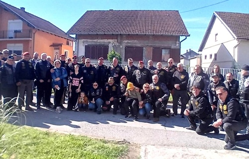 Članovi Moto kluba 4. gardijske brigade iz Splita uručili donaciji...