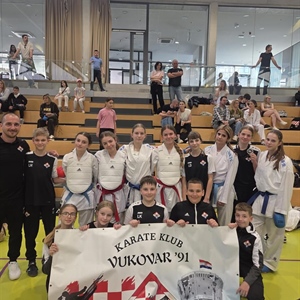 Karate klub Vukovar 91 briljirao na 7. Split Karate Cupu
