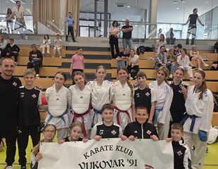 Karate klub Vukovar 91 briljirao na 7. Split Karate Cupu