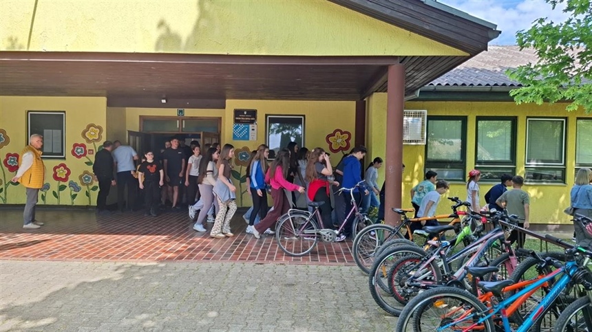 U Vinkovcima provedena terenska vježba „Požar u OŠ Bartola Kašića“