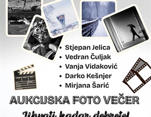 Aukcijska foto večer za mlade s teškoćama u razvoju