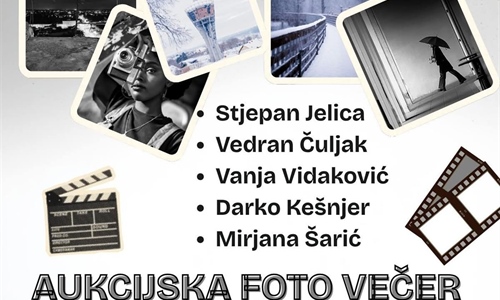 Aukcijska foto večer za mlade s teškoćama u razvoju