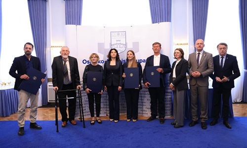 Zelene povelje Osječko-baranjske županije uručene istaknutim...