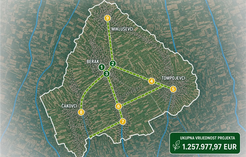 Općini Tompojevci više od milijun eura za zelenu infrastrukturu