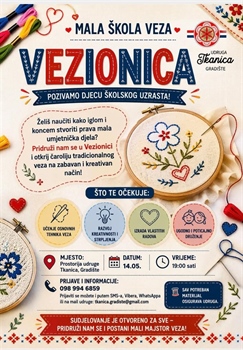 U Gradištu radionica veza za djecu