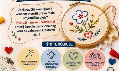 U Gradištu radionica veza za djecu