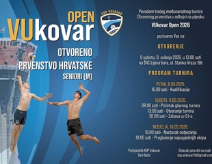 3. Međunarodni turnir Otvorenog prvenstva u odbojci na pijesku VUkovar...